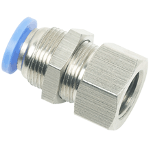 Push to Connect Fittings, PMF Bulkhead Female Connector